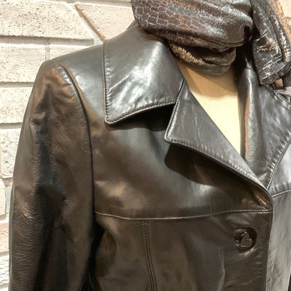 🇨🇦Viktor Sabo Genuine Leather Jacket Made in Canada 🇨🇦 - Picture 1 of 7